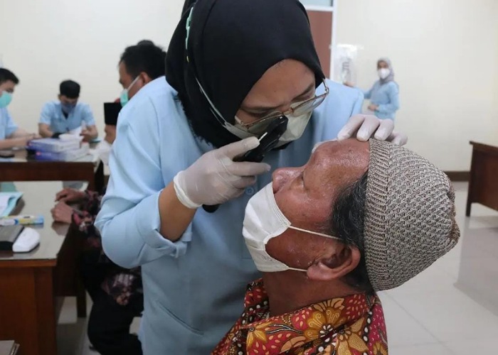 BAKTI SOSIAL: Sentra Margo Laras Pati bakal menggelar operasi katarak gratis.
