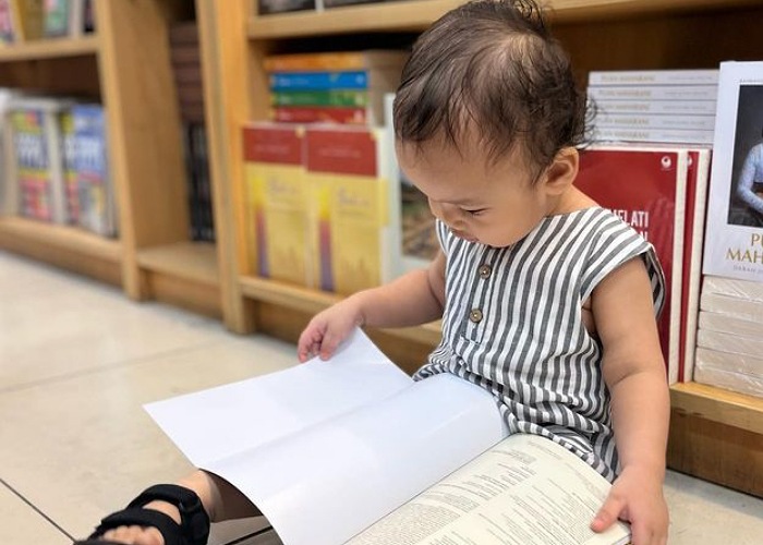 Bayi bernama Kenneth alias Kenkulus yang viral karena kecerdasannya