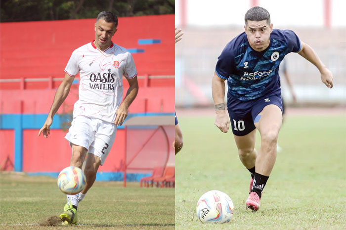 Mojtaba Lotfi (kiri), Rafael Rodrigues (kanan)