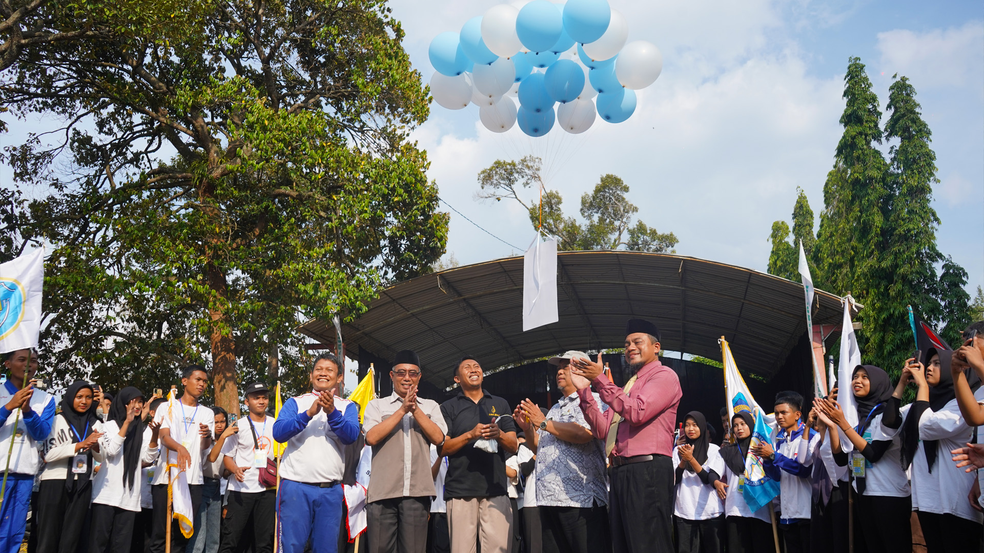 Pelepasan Jambore Safety Riding bersama siswa SMK di Kendal.