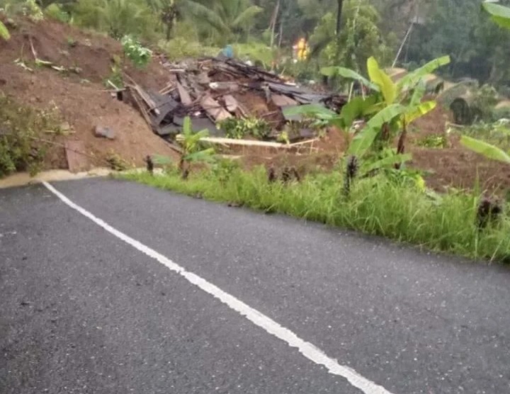 Bencana tanah longsor di Kabupaten Banyumas.