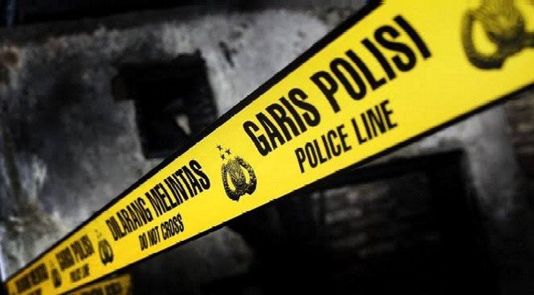 Ilustrasi garis polisi