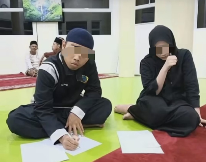 Tampang  Mahasiswa Unand di Sumbar Kepergok Mesum di Kamar Masjid