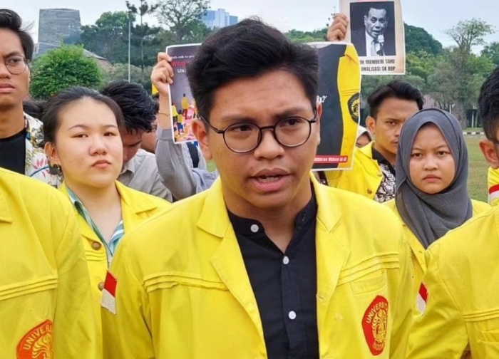 Ketua BEM UI Melki Sedek Huang
