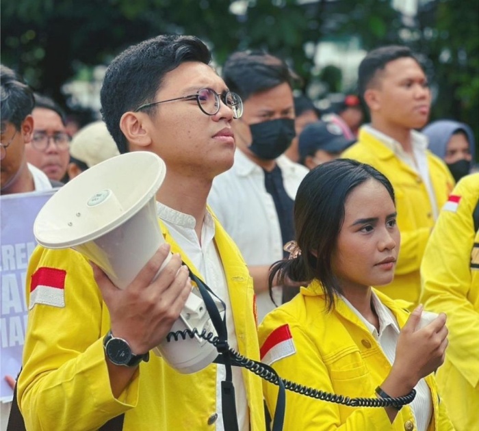 Ketua BEM UI Melki Sedek Huang