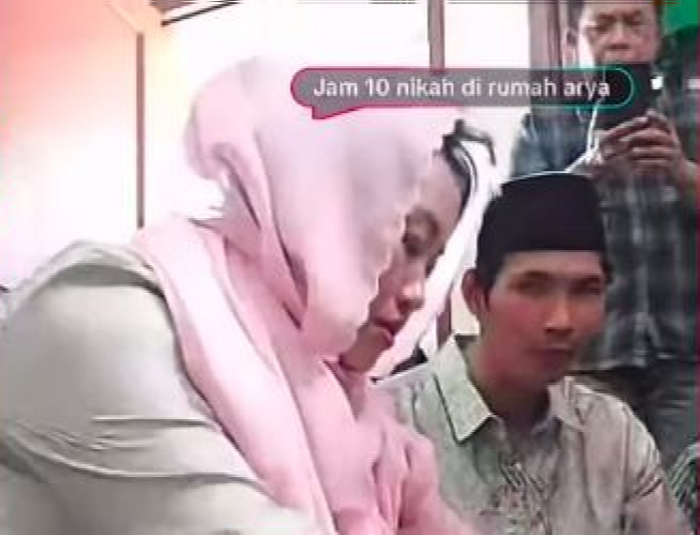 Potret Pinkan Mambo dan Arya Khan