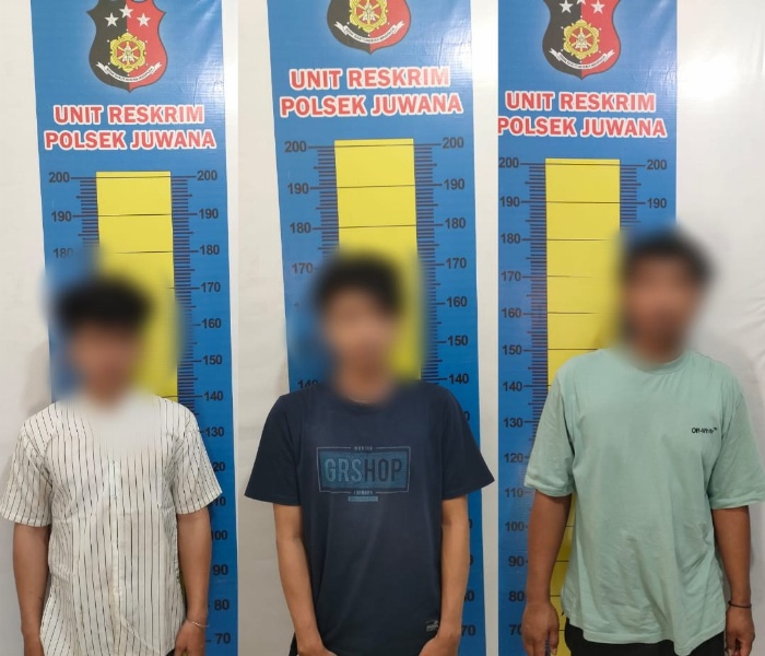 PELAKU: Pengeroyokan di Desa Sejomulyo Juwana tewaskan 1 orang