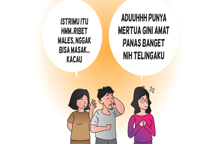 Mertua Ikut Campur, Hubungan Bubar