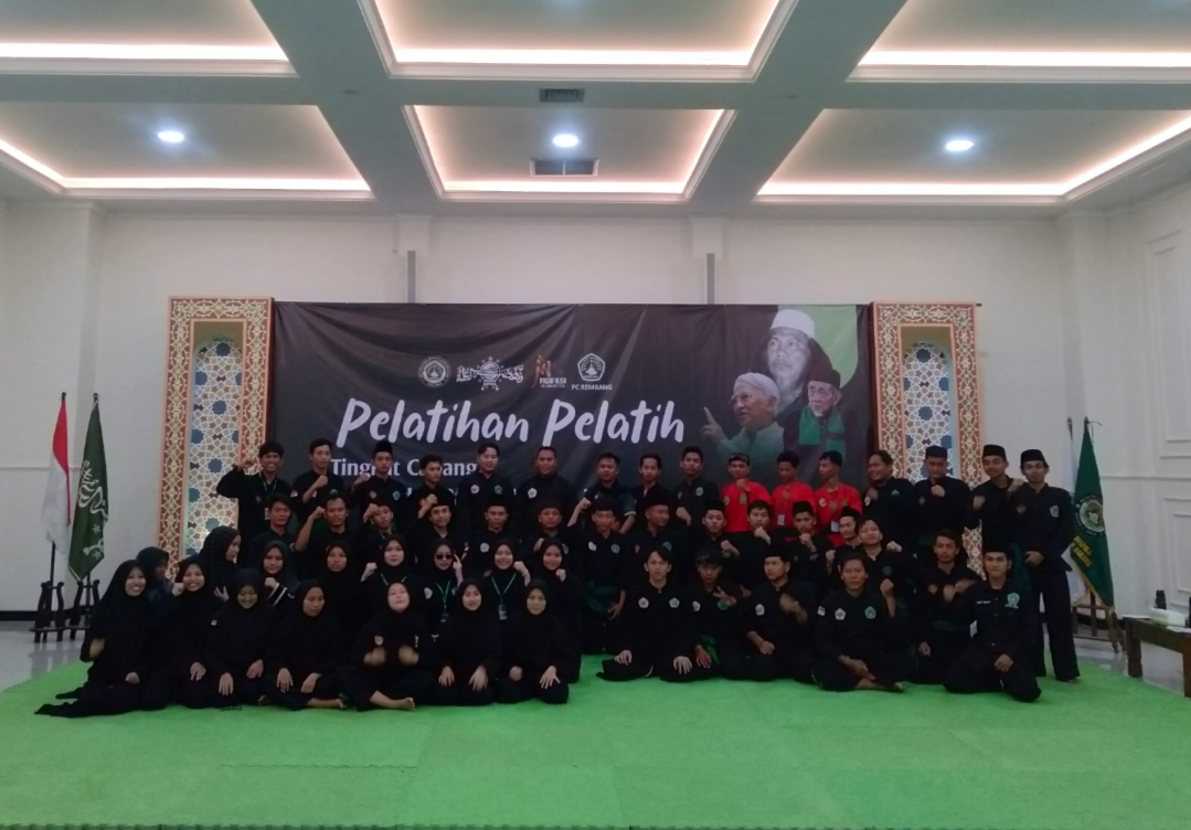 SUKSES:  Pimpinan Cabang Pencak Silat Nahdlatul Ulama Pagar Nusa Kabupaten Rembang sukses menggelar pelatihan pelatih tingkat cabang untuk pertama kalinya.