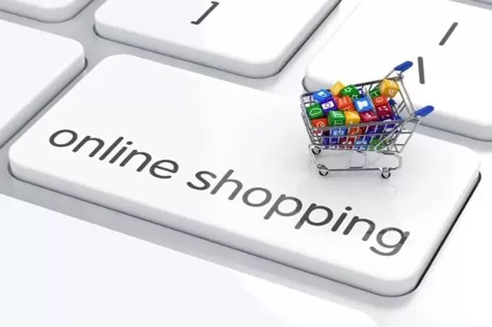 Ilustrasi online shopping.