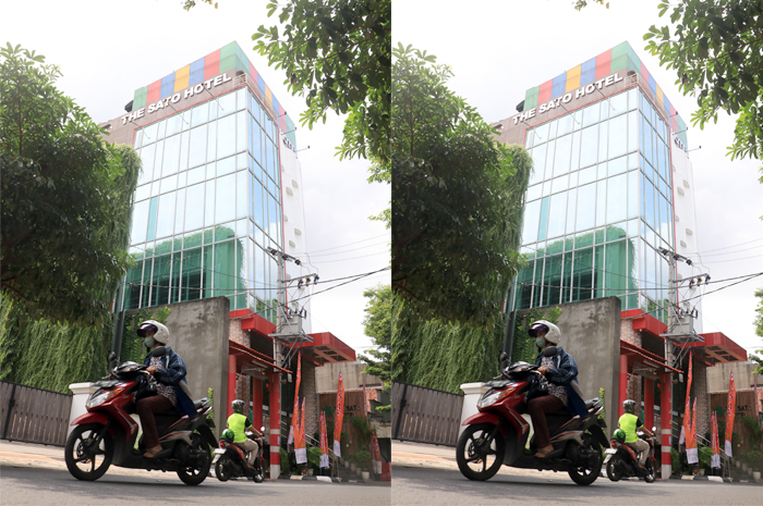 BAKAL DIBONGKAR? Bangunan Hotel Sato yang berada di Jalan Pemuda bakal dicabut IMB-nya berdasarkan putusan Mahkamah Agung.