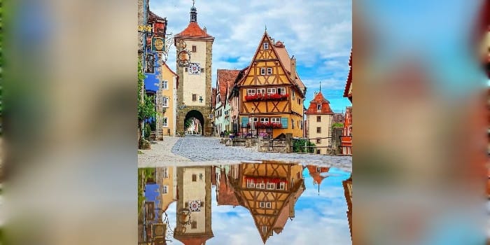 CANTIK: Pesona Rothenburg ob der Tauber, Jerman