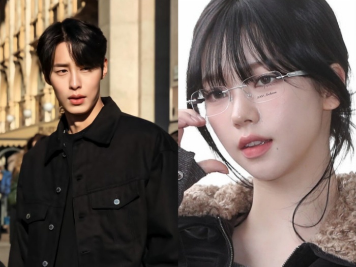 Aktor Lee Jae Wook dan idol Karina Aespa.