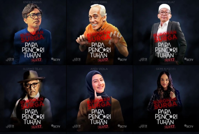 Pemain Para Pencari Tuhan jilid 17 Buronan Surga.