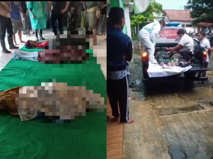 EVAKUASI: 5 anak tenggelam di area persawahan di Mejobo, Kudus 3 diantara meninggal dunia.