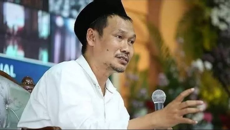 GUS BAHA saat menyampaikan nasihat.
