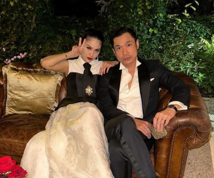 Potret kebersamaan Sandra Dewi dan suaminya Harvey Moeis yang kini ditetapkan sebagai tersangka kasus korupsi timah.