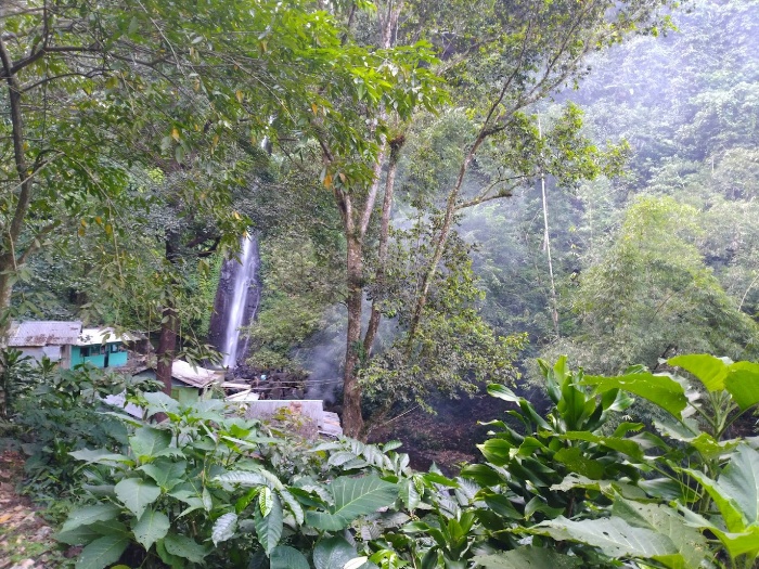 View Air Terjun Montel Kudus.