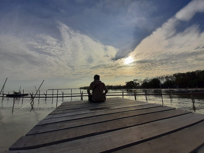 Pantai Morosari Demak.