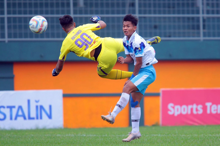 LOLOS: Laga Persiku berhasil mengandaskan mimpi PSGC Ciamis dengan skor 3-0 tanpa balas di Stadion Mini Cibinong, Bogor, Kamis (23/5).