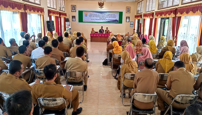 PETAKAN: Dinas Pendidikan Kabupaten Grobogan kumpulkan pendidik dan tenaga kependidikan