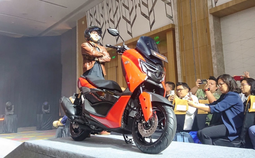 LAUNCHING: Yamaha NMAX Turbo di-launchung di Double Tree Hotel by Hilton, Kemayoran, Jakarta pada Rabu (12/6).