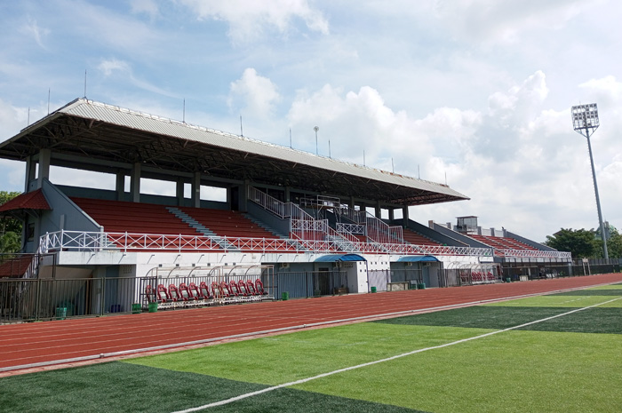 MARKAS PERSIPA: Stadion Joyokusumo masih perlu peningkatan fasilitas seperti lampu stadion dan tribun penonton.