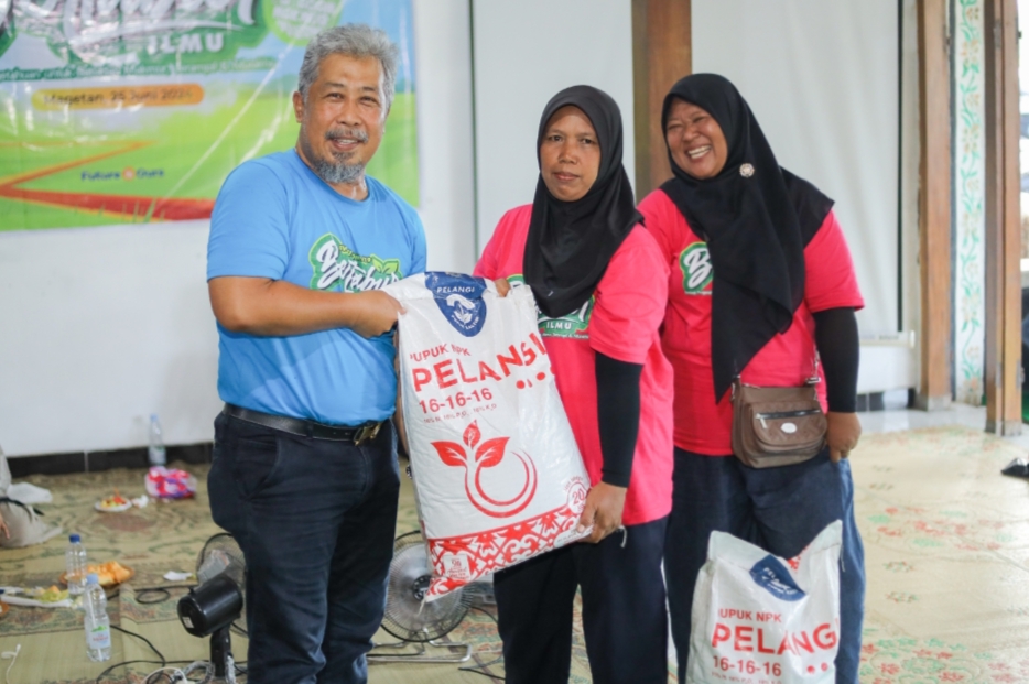 KOMITMEN: PT Pupuk Kalimantan Timur (Pupuk Kaltim) secara bertahap terus meningkatkan realisasi komitmen dalam mendukung pertanian berkelanjutan.