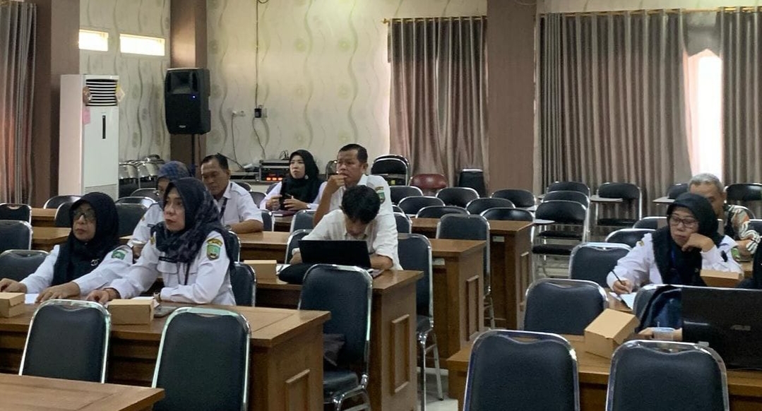 IKUTI: Dinas Pendidikan, BPPKAD, Inspektorat hingga Setda bagian Pemerintahan Blora terlibat dalam acara peremcanan penjaminan mutu baru-baru ini.