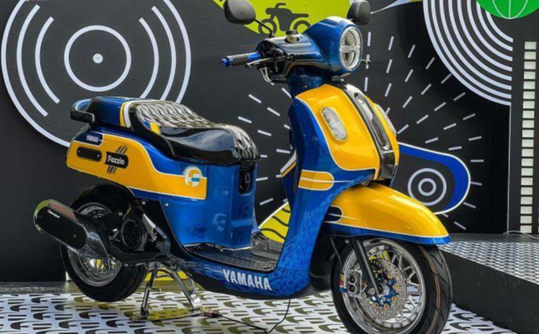 KEREN: Salah satu contoh modifikasi Yamaha Fazzio yang dilakukan oleh Konsumen di berbagai daerah di Indonesia.