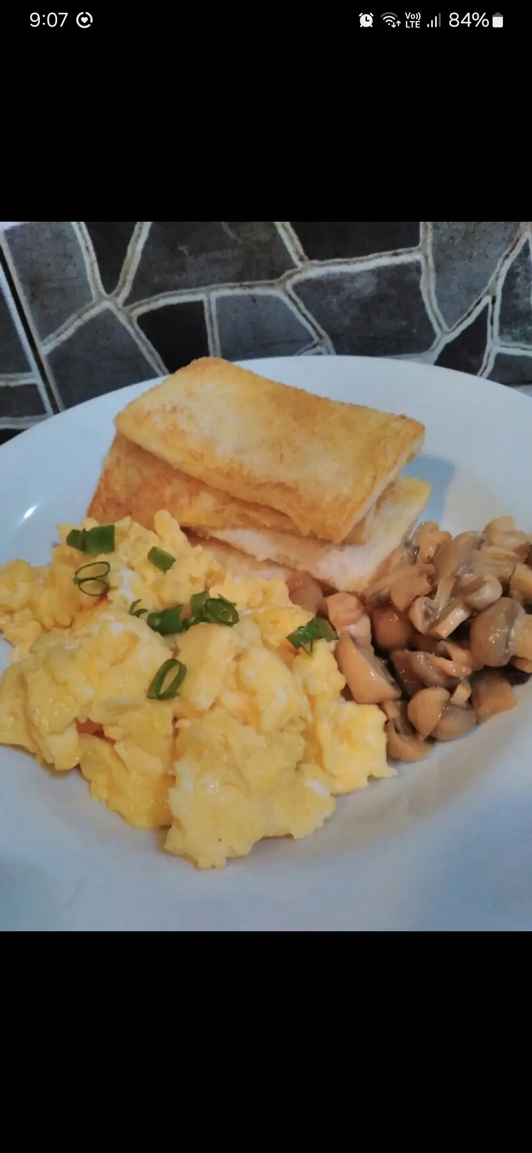 Foto setelah dihidangkan.