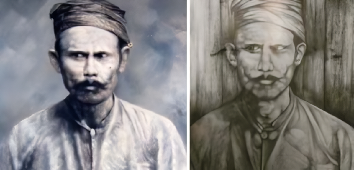 ILUSTRASI: Gambaran mengenai tokoh Samin di Kabupaten Blora yang melawan penjajahan tanpa kekerasan.