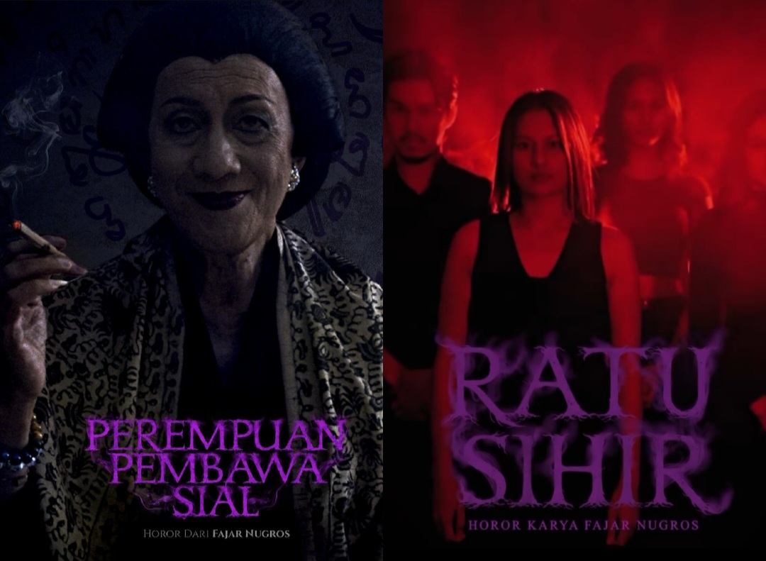 Kiri: poster film terbaru (IG: fajarnugrs). Kanan: poster film lama.