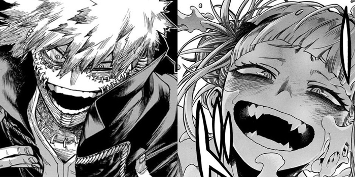 Villain dalam Manga Baoku no Hero Academia