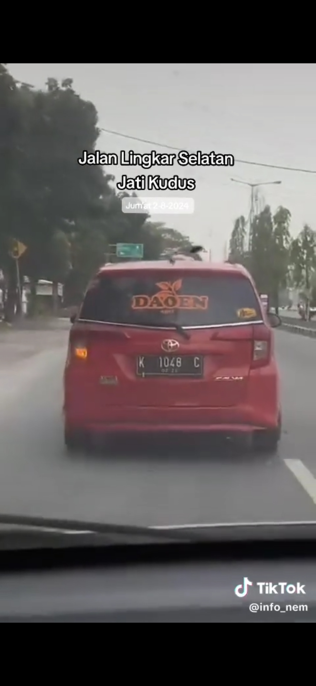 Foto: tangkapan layar video Tiktok @info_nem