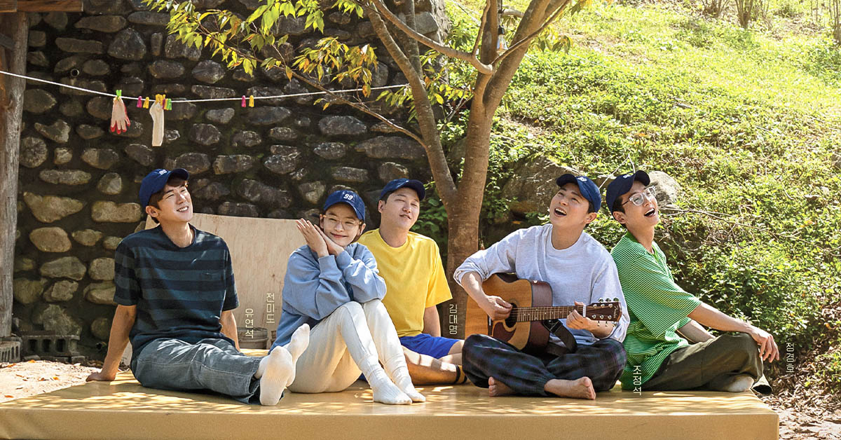 Para cast drama Hospital Playlist yang sedang menjadi tamu di acara Three Meals a Day