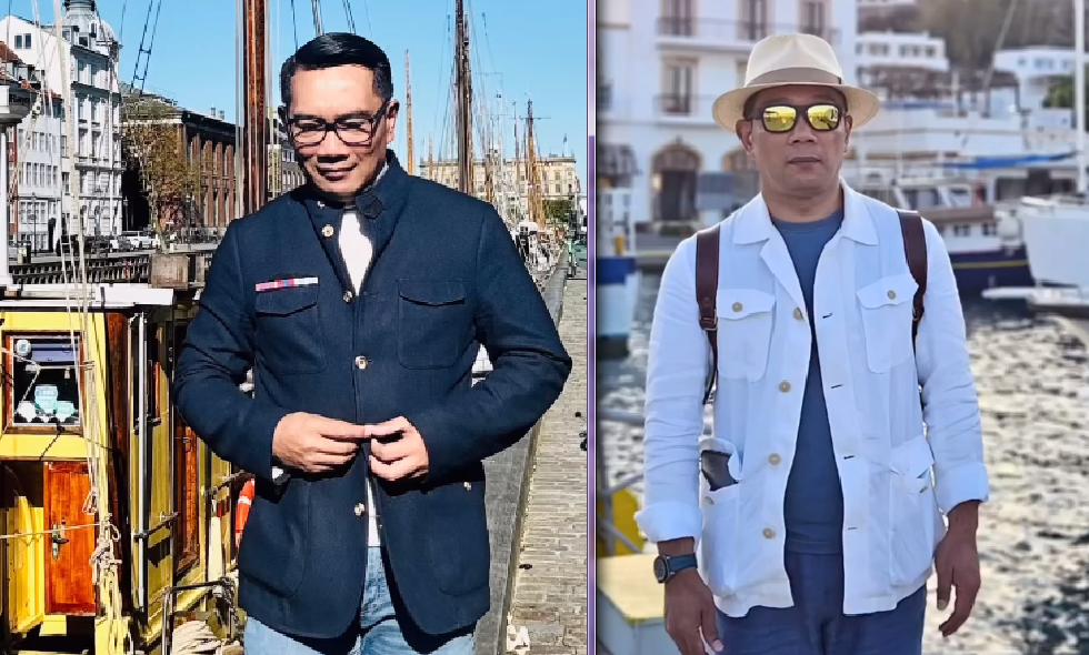 Kolase foto Ridwan Kamil