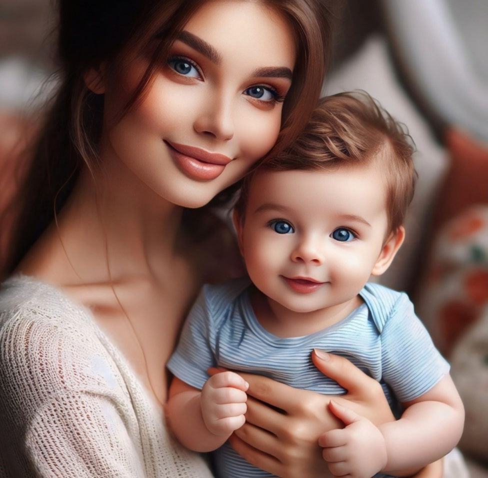 Ilustrasi Ibu dan Anak
