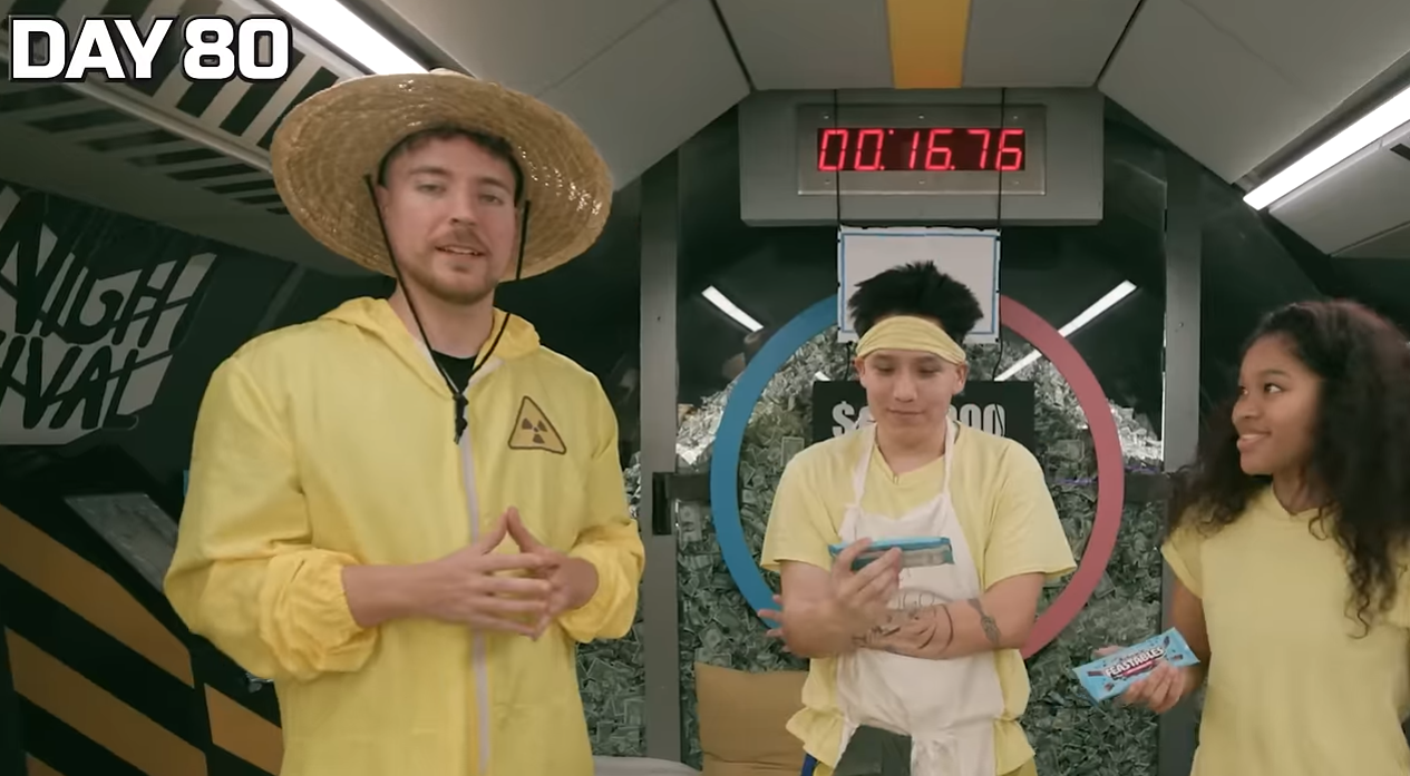 tantangan mr Beast hari ke 80