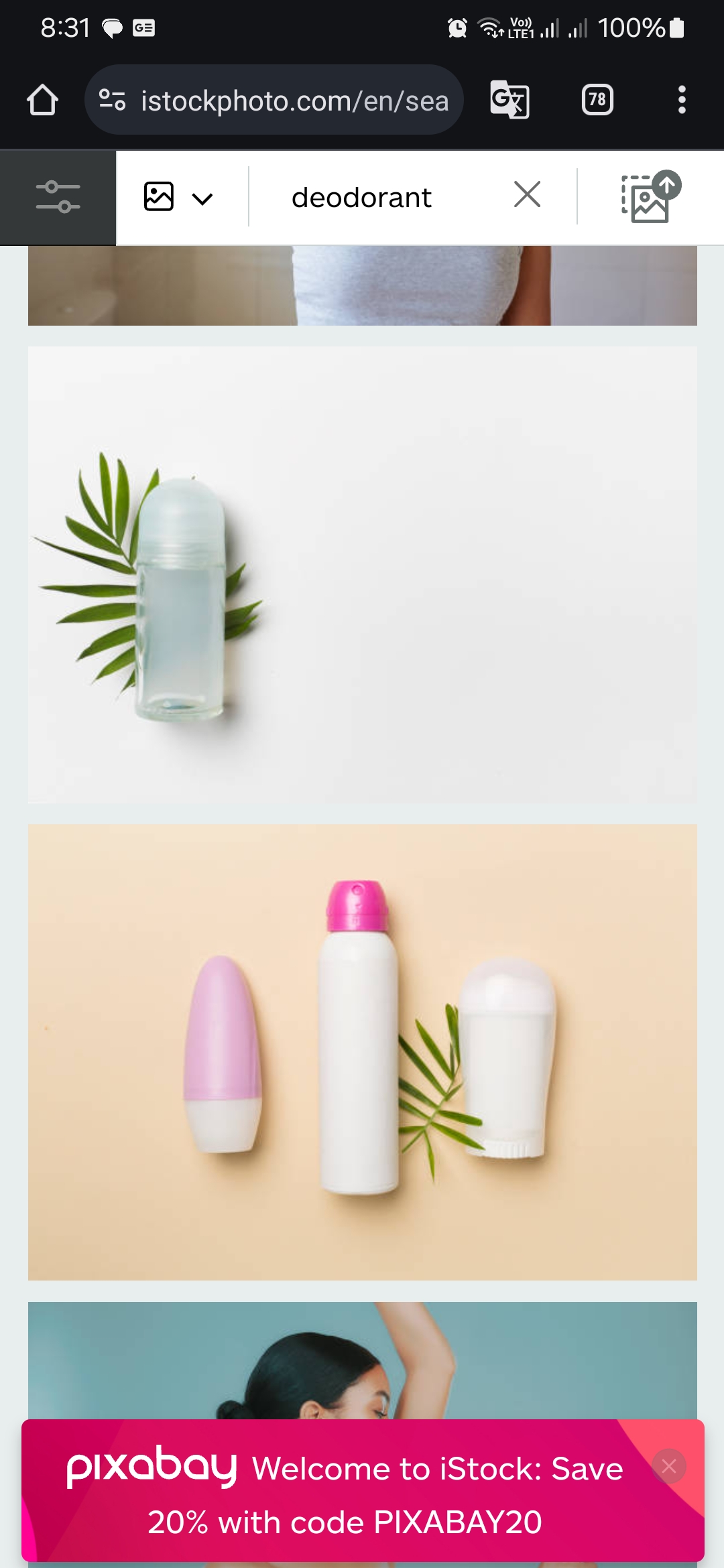 Ilustrasi deodoran dan anti perspirant. Foto: istockphoto.com