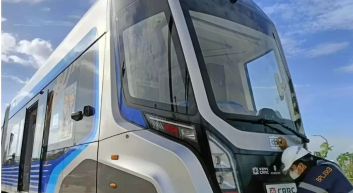 Sarana Trem Otonom (Autonomous Rail Transit - ART) telah siap diuji Coba di Ibu Kota Nusantara (IKN).