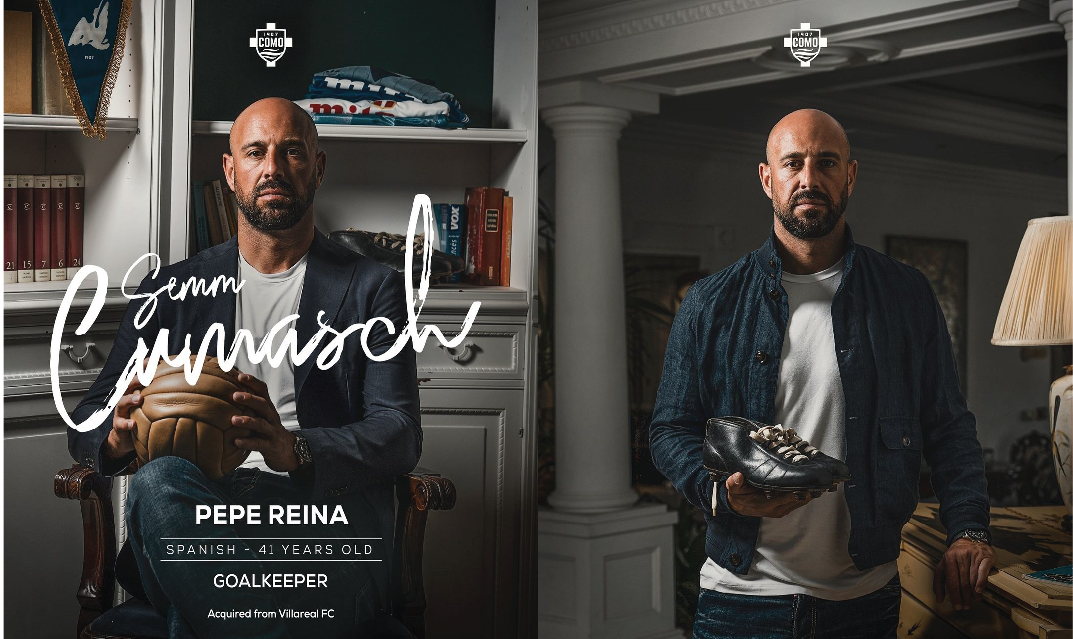 pepe reina rekrutan kiper baru como 1907