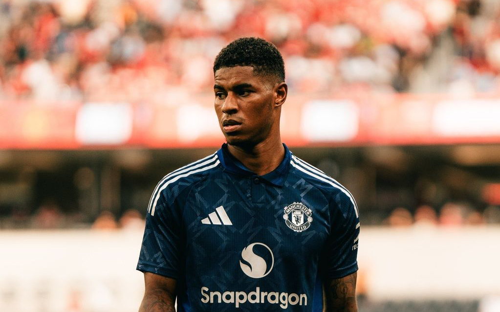 Rashfor saat laga persahabatan di pramusim.