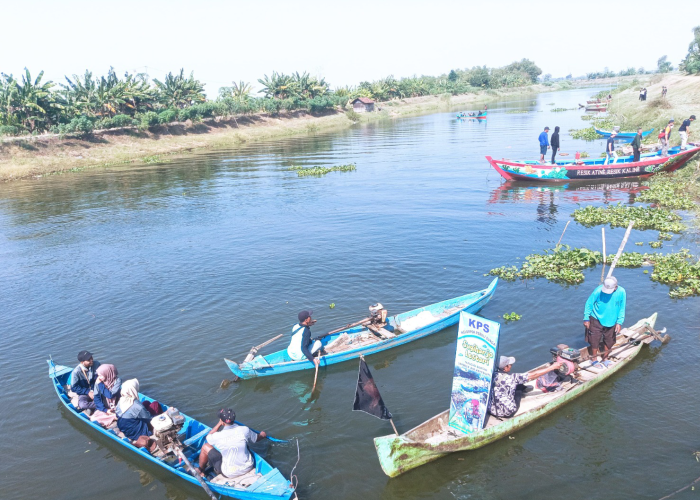 SUSUR SUNGAI: Festival Kali Juwana digelar lagi tahun ini dengan tema &rdquo;Menjaga Air Kehidupan&rdquo;.