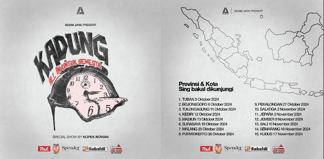 Tour Stand Up Comedy Nopek Novian Kadung All in Untuk Semesta