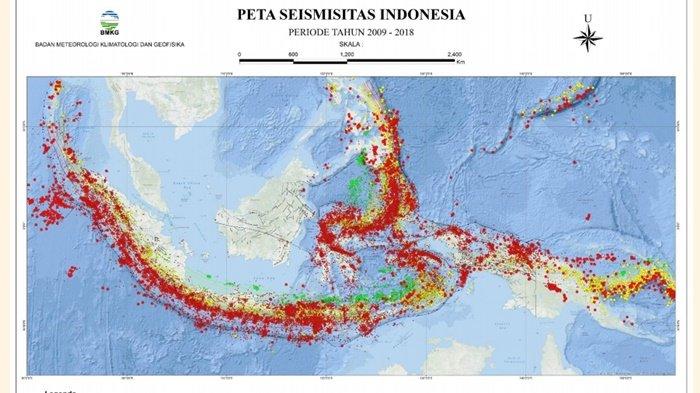 Peta Seismisitas Indonesia