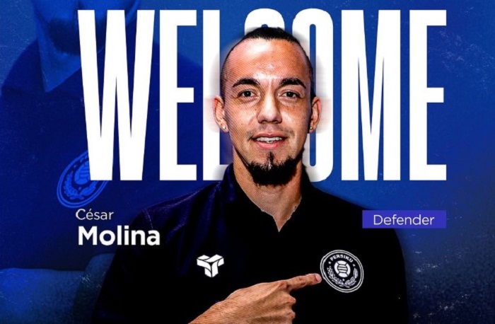 WAJAH BARU: Pemain asal Meksiko Cesar Molina resmi bergabung dengan Persiku Kudus untuk Liga 2.