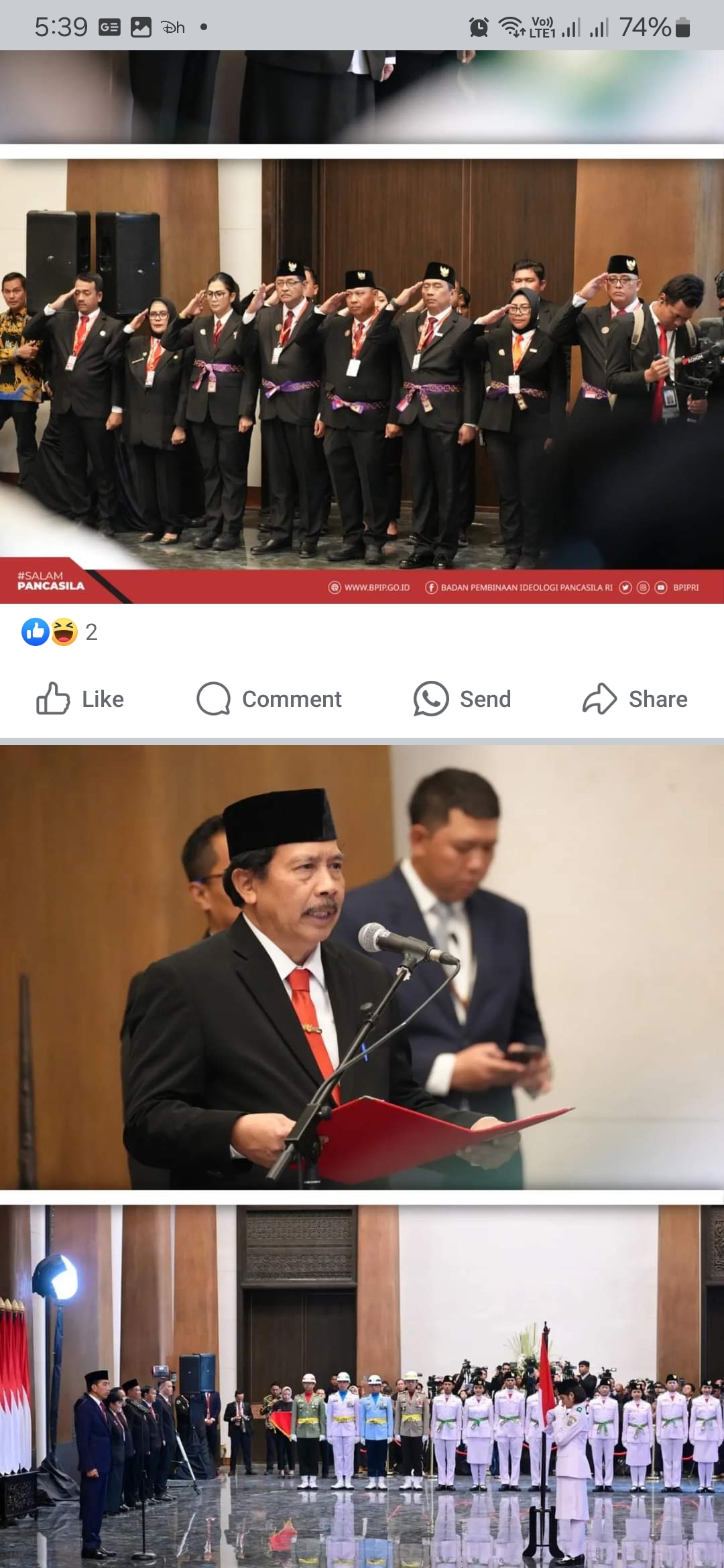 Yudian Wahyudi. Foto: Facebook BPIP