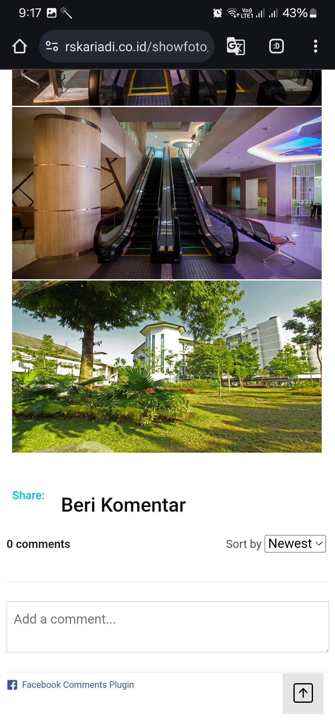 Salah satu gedung RSUP Kariadi. Foto: rskariadi.co.id