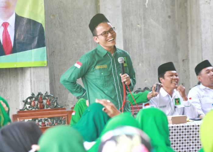 HADIR: Ketua DPC PPP Rembang Zaimul Umam menghadiri acara PPP baru-baru ini.